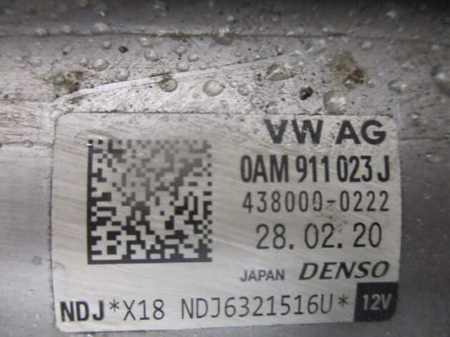 2019 GENUINE AUDI Q2 1.6 TDI DIESEL STARTER MOTOR 0AM911023J - Image 2