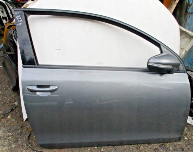 2012 GENUINE VW GOLF MK6 3DOOR FRONT RIGHT DRIVER SIDE BARE DOOR OSF - Image 3