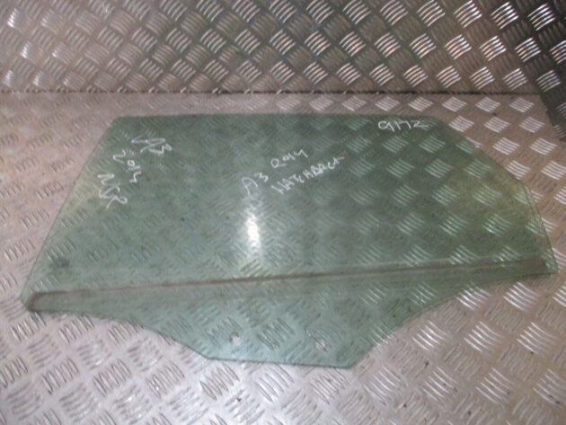 2014 GENUINE AUDI A3 8V REAR LEFT PASSENGER SIDE WINDOW GLASS NSR - Image 2