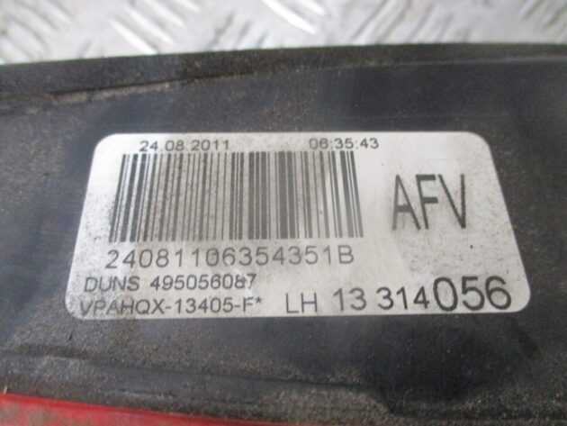 2012 GENUINE VAUXHALL ASTRA ESTATE REAR LEFT PASSENG SIDE TAILGATE LAMP 13282248 - Image 3