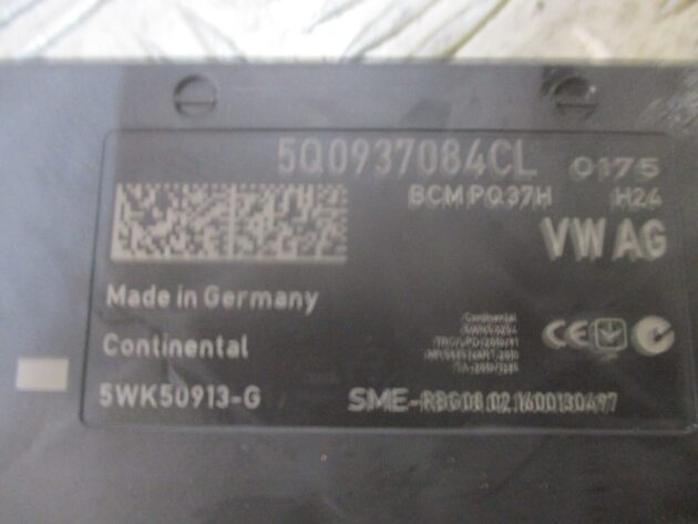 2016 GENUINE VW GOLF MK7 BCM BODY CONTROL MODULE ECU 5Q0937084CL - Image 2