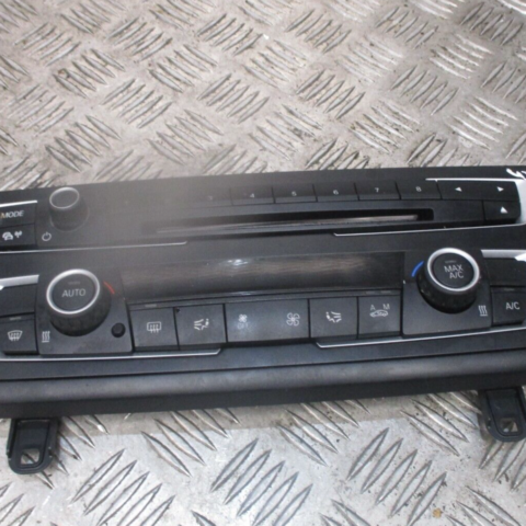 2014 GENUINE BMW 3 SERIES RADIO & HEATER CLIMATE CONTROL SWITCH PANEL