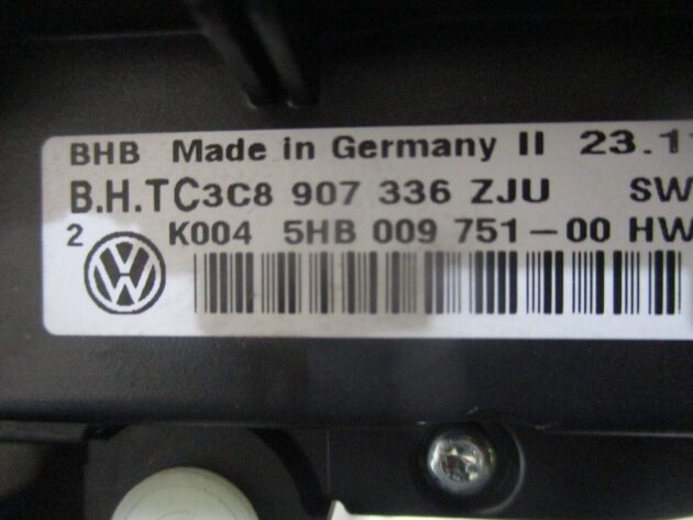 2012 GENUINE VW GOLF MK6 AC HEATER CLIMATE CONTROL SWITCH PANEL 3C8907336 - Image 2