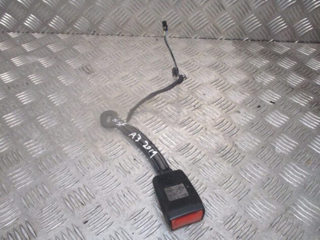 2019 AUDI A3 8V FRONT LEFT PASSENGER SIDE SEAT BELT BUCKLE STALK 8V0857755G - Image 2