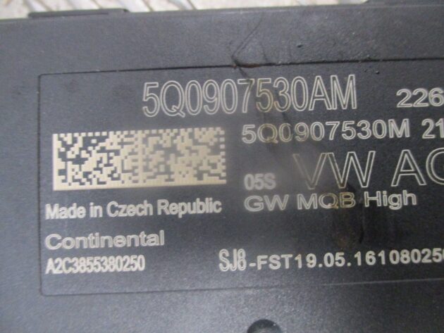2016 GENUINE VW PASSAT B8 GATEWAY CONTROL MODULE ECU 5Q0907530AM - Image 2