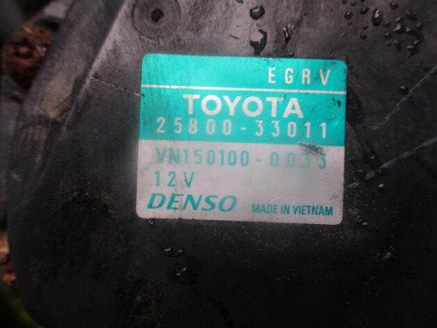 2013 GENUINE TOYOTA YARIS 1.4 D4D DENSO EGR VALVE 25800-33011 - Image 2