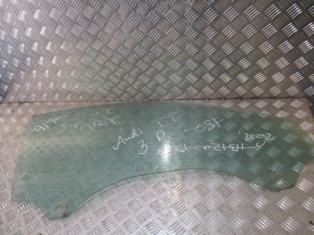 2012 GENUINE AUDI TT FRONT RIGHT DRIVER SIDE WINDOW GLASS OSF - Image 3