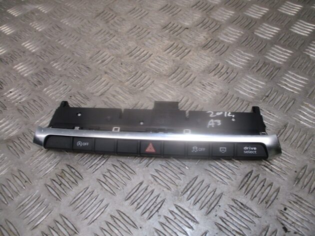 2014 AUDI A3 8V START STOP HAZARD SWITCH DRIVE TRACTION PANEL 8V0925301BA