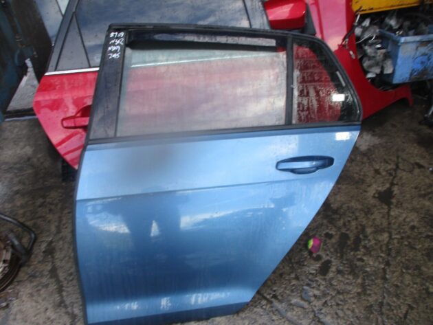 2015 GENUINE VW GOLF MK7 REAR LEFT PASSENGER SIDE BARE SHELL DOOR NSR - Image 2