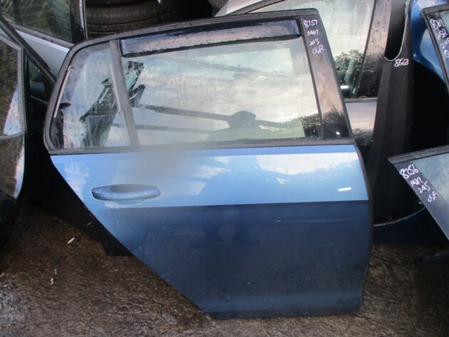 2015 GENUINE VW GOLF MK7 REAR RIGHT DRIVER SIDE BARE SHELL DOOR OSR - Image 2