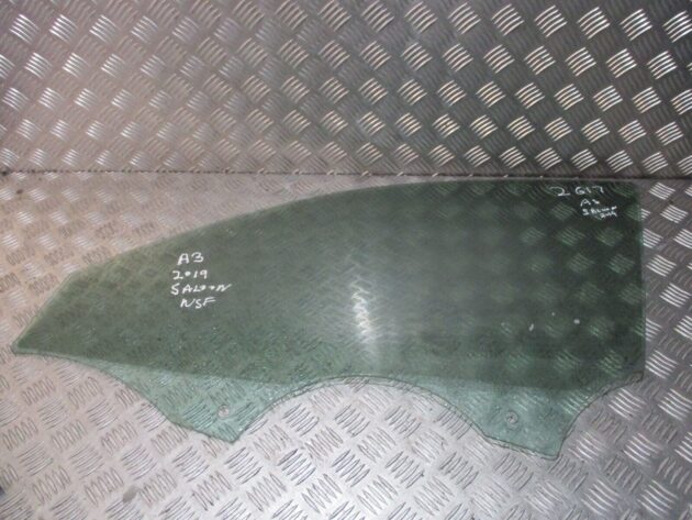 2019 GENUINE AUDI A3 SALOON FRONT LEFT PASSENGER SIDE WINDOW GLASS NSF