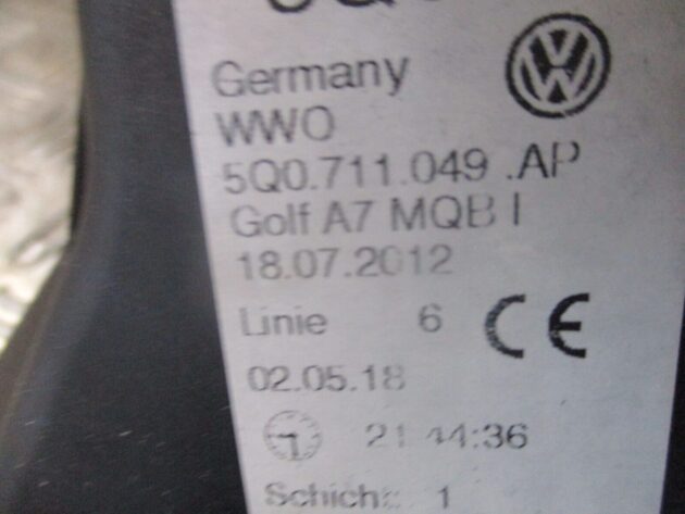2018 GENUINE VW GOLF MK7 5 SPEED GEAR SELECTOR LINKAGE 5Q0711049AP 5Q0711061E - Image 3