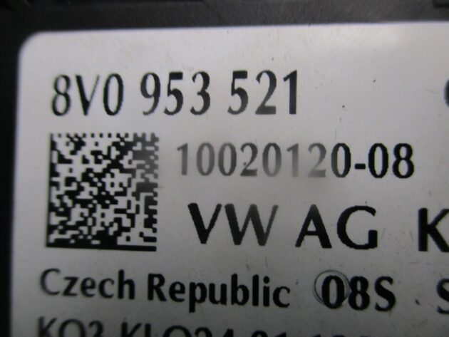 2014 GENUINE AUDI A3 8V INDICATER WIPER STALK 8V0953521 8V0953502 - Image 2