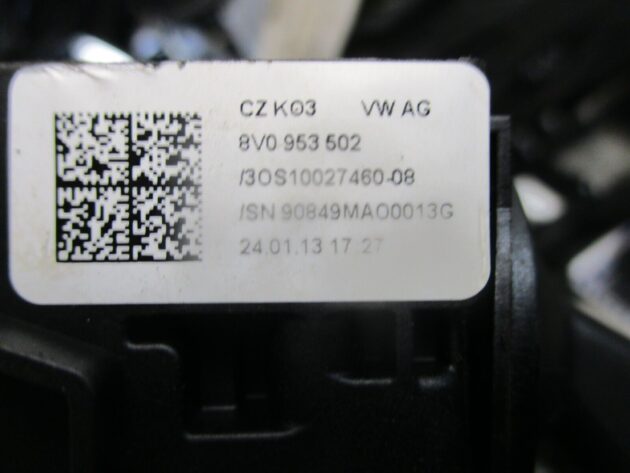 2014 GENUINE AUDI A3 8V INDICATER WIPER STALK 8V0953521 8V0953502 - Image 3