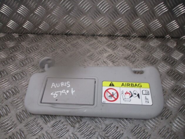 2016 GENUINE TOYOTA AURIS FRONT LEFT PASSENGER SIDE SUN VISOR NSF