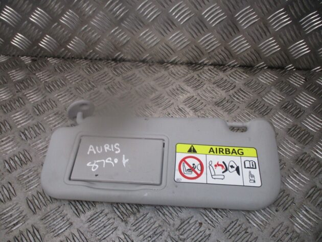 2016 GENUINE TOYOTA AURIS FRONT LEFT PASSENGER SIDE SUN VISOR NSF - Image 2