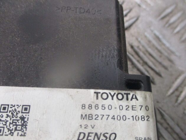 2016 GENUINE TOYOTA AURIS AIR CON CLIMATE CONTROL MODULE UNIT 8865002E70 - Image 3