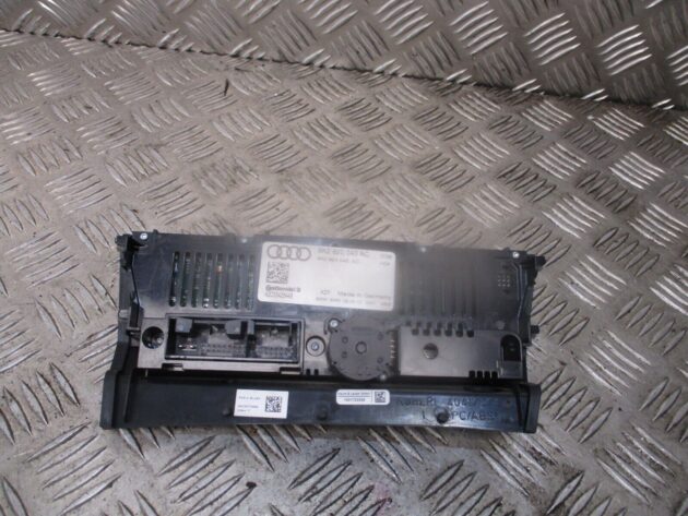 2012 GENUINE AUDI A4 AC HEATER CLIMATE CONTROL SWITCH PANEL 8K2820043AC - Image 3