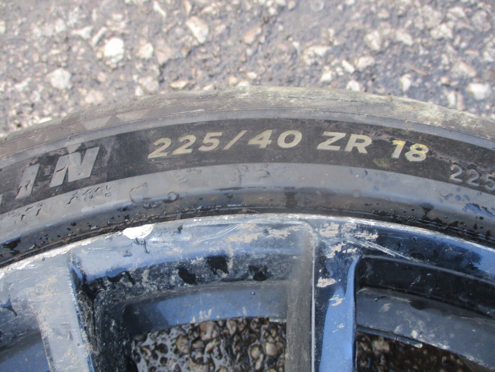 2015 GENUINE VW GOLF MK7 GTD 18'' ALLOY WHEEL TYRE 225/40 ZR18 - Image 2