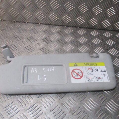 2014 GENUINE AUDI A3 8V FRONT LEFT PASSENGER SIDE SUNVISOR 8V0857551