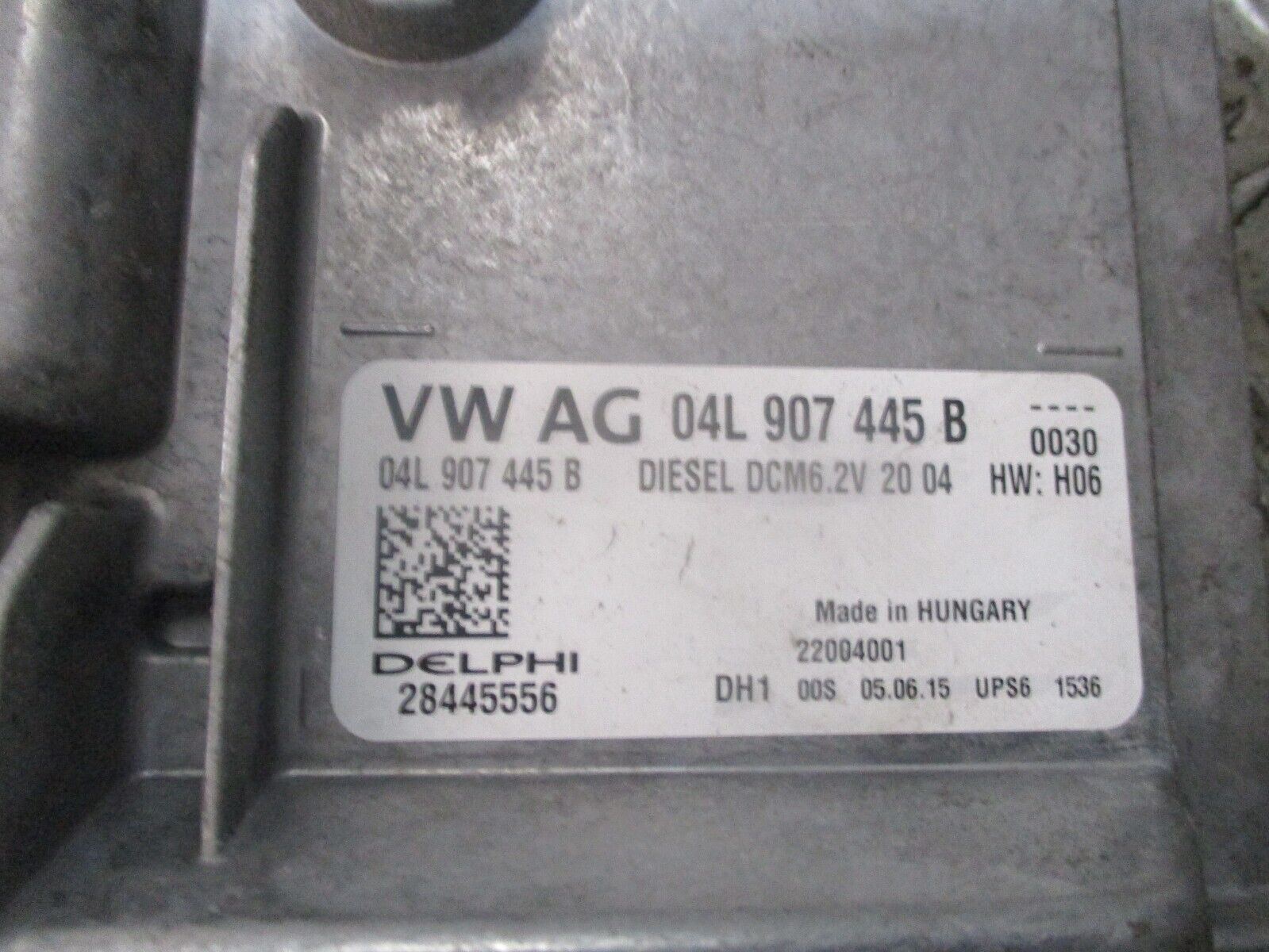 2015 GENUINE VW GOLF MK7 1.6 TDI ENGINE ECU CONTROL UNIT MODULE 04L907445B - Image 2