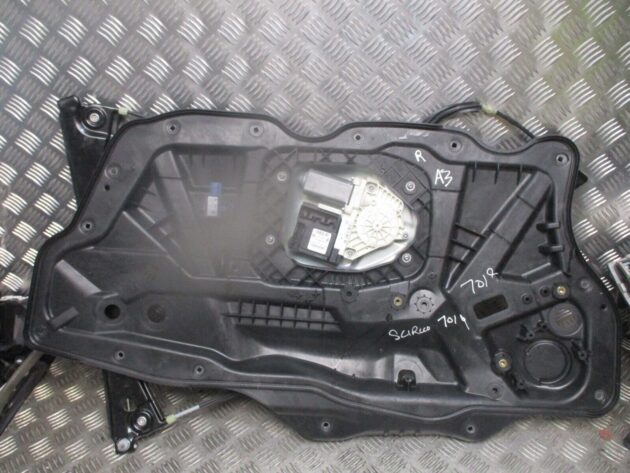 2014 VW SCIROCCO FRONT RIGHT DRIVER SIDE DOOR WINDOW REGULATOR 1Q0837756 OEM - Image 3