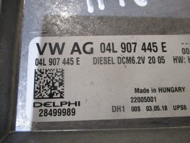 2018 GENUINE VW GOLF MK7 1.6 TDI ENGINE ECU CONTROL UNIT MODULE 04L907445E - Image 2