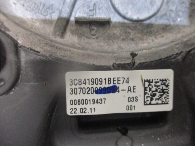 2012 GENUINE VW GOLF MK6 DRIVERS MULTIFUNCTION STEERING WHEEL 3C8419091B - Image 2