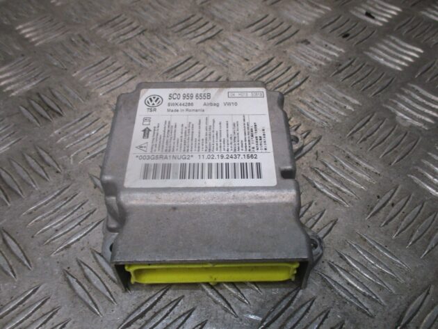 2012 GENUINE VW GOLF MK6 SRS AIRBG ECU CONTROL MODULE 5C0959655B - Image 3