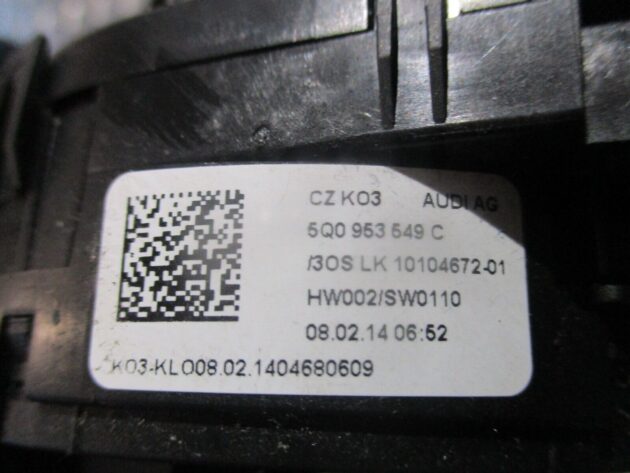 2014 GENUINE AUDI A3 8V AIRBG SQUIB SLIP RING 5Q0953549C - Image 2