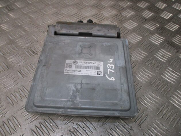 2012 GENUINE VW GOLF MK6 1.6 TDI AUTO DSG ENGINE ECU CONTROL MODULE 03L906023MQ - Image 3