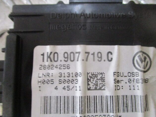 2012 GENUINE AUDI A3 8P ANTI THEFT ALARM SENSOR CONTROL MODULE UNIT 1K0907719C - Image 2