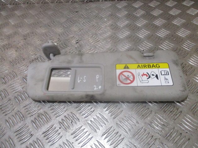 2014 GENUINE TOYOTA PRIUS FRONT LEFT PASSENGER SIDE SUNVISOR