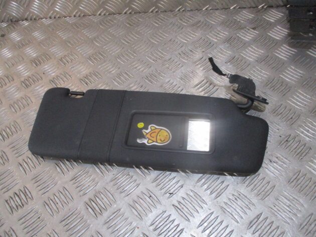2012 GENUINE AUDI A3 8P FRONT RIGHT DRIVER SIDE SUNVISOR OSF 8P1857552 - Image 2