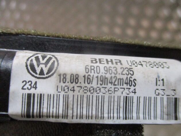 2016 GENUINE AUDI A1 ELECTRIC HEATER MATRIX ELEMENT 6R0963235 - Image 2
