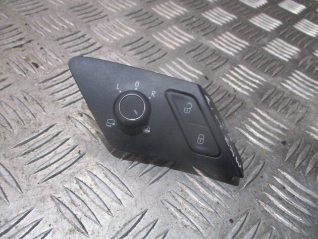 2018 VW GOLF MK7 POWER FOLDING MIRROR CONTROL SWITCH 5G0959565AJ 5G0962126A OEM