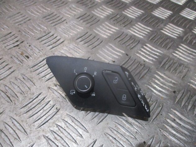 2018 VW GOLF MK7 POWER FOLDING MIRROR CONTROL SWITCH 5G0959565AJ 5G0962126A OEM - Image 4