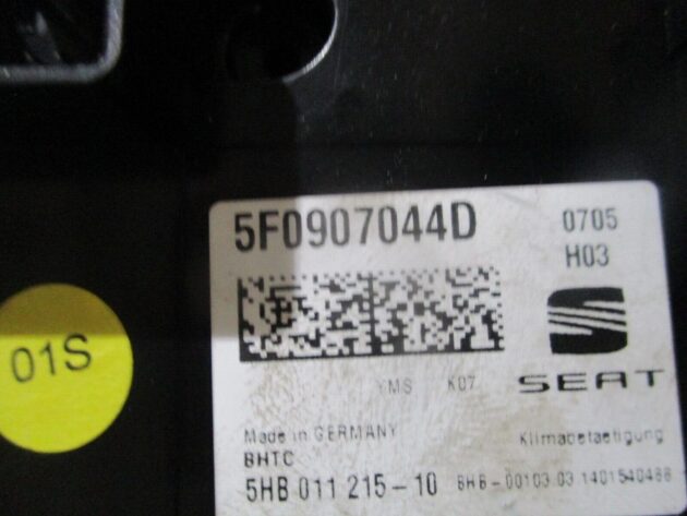 2013-17 GENUINE SEAT LEON 5F AC HEATER CONTROL PANEL AIR CON 5F0907044D - Image 2