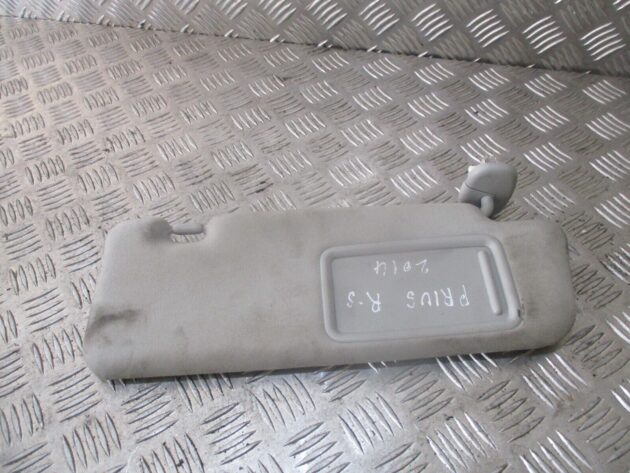 2014 GENUINE TOYOTA PRIUS FRONT RIGHT DRIVER SIDE SUNVISOR OSF