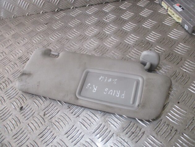 2014 GENUINE TOYOTA PRIUS FRONT RIGHT DRIVER SIDE SUNVISOR OSF - Image 3