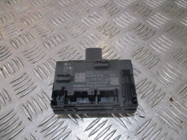 2016 GENUIN SKODA OCTAVIA FRONT RIGHT DRIVER SIDE DOOR CONTROL MODULE 5Q4959393C - Image 3
