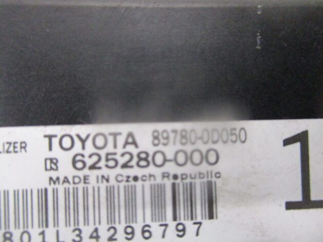 2013 GENUINE TOYOTA YARIS 1.3 PETROL ECU IMOBILIZER CONTROL MODULE 89780-0D050 - Image 2