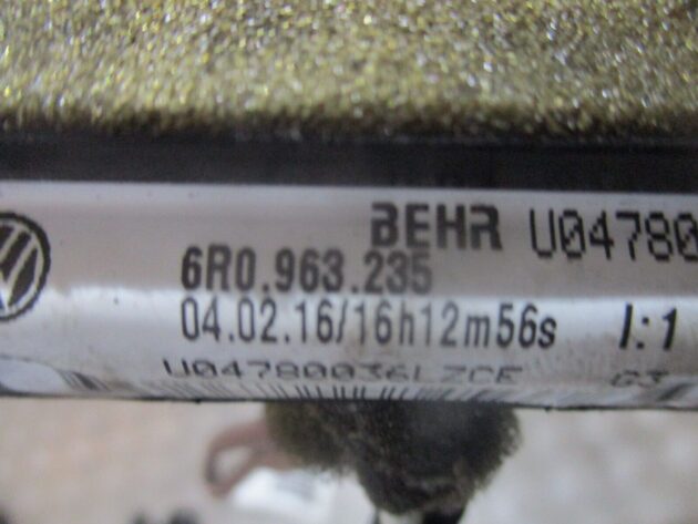 2016 GENUINE AUDI A1 8X ELECTRIC HEATER MATRIX ELEMENT 6R0963235 - Image 2
