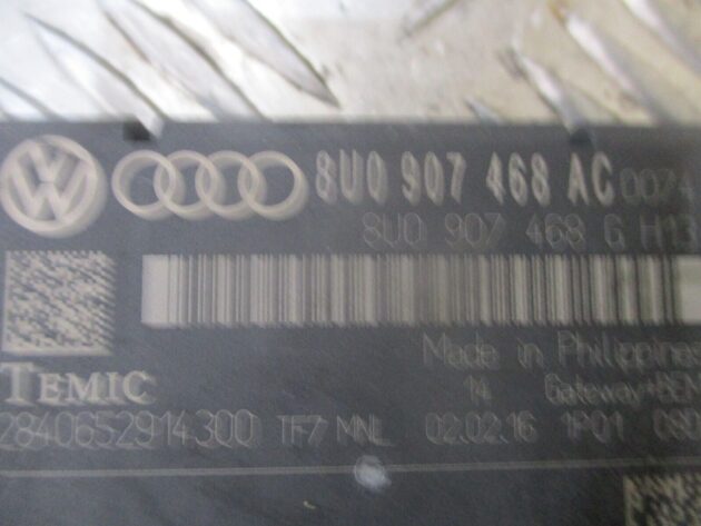 2016 GENUINE AUDI A1 8X GATEWAY CONTROL MODULE OEM 8U0907468AC - Image 4