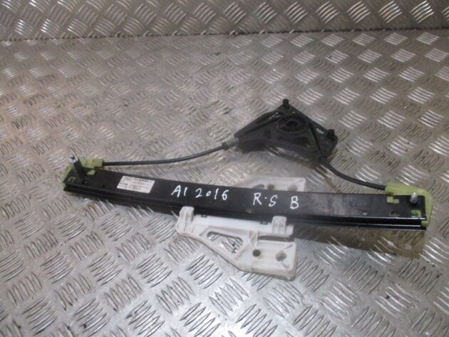 2016 GENUINE AUDI A1 8X REAR RIGHT DRIVER SIDE WINDOW REGULATER 8X4839462A