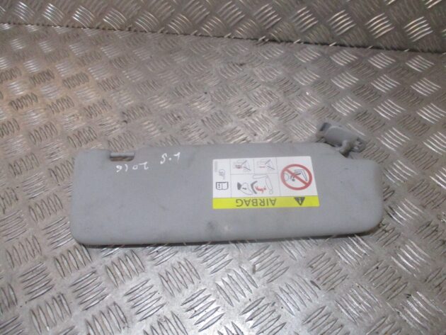 2016 GENUINE AUDI A1 FRONT LEFT PASSENGER SIDE SUNVISOR 8K0857551 - Image 2
