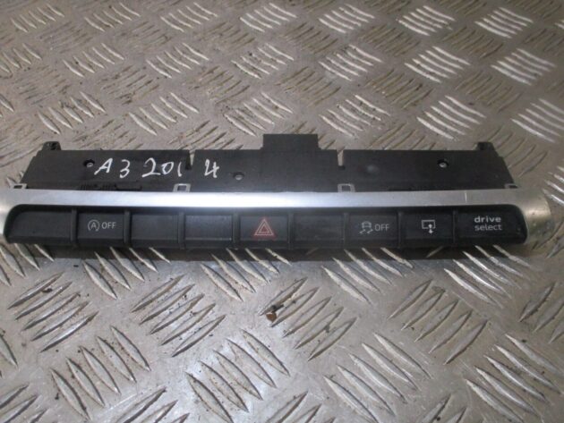 2015 AUDI A3 8V HAZARD SWITCH STOP START TRACTION DRIVE SELECT 8V0925301BA OEM