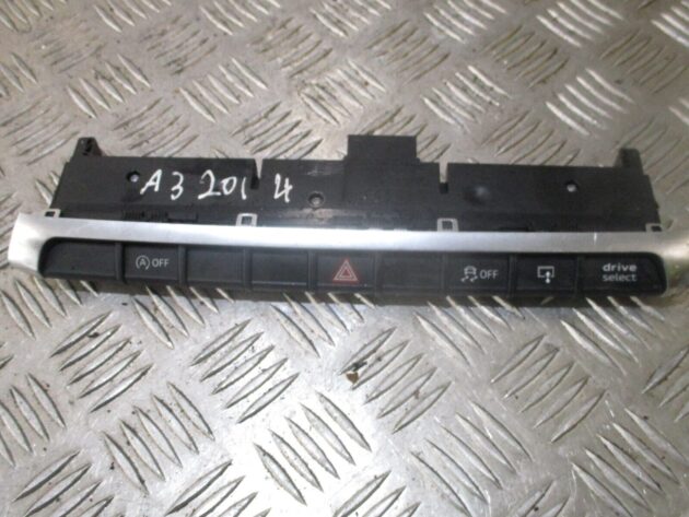 2015 AUDI A3 8V HAZARD SWITCH STOP START TRACTION DRIVE SELECT 8V0925301BA OEM - Image 2