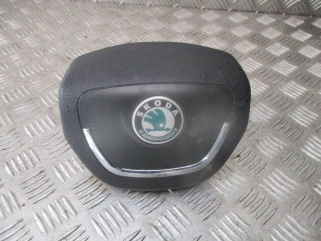 2012 GENUINE SKODA OCTAVIA ESTATE DRIVERS STEERING WHEEL AIRBG 1Z0880201AH - Image 2