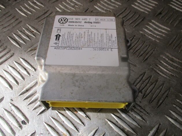 2012 GENUINE SKODA OCTAVIA SRS AIRBG ECU CONTROL MODULE 1K0909605T